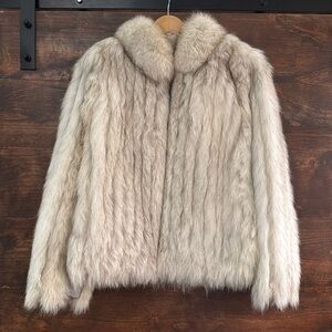 COPY - Saga blue Fox vintage fur coat size S